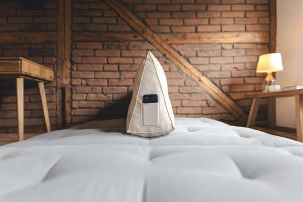 PROMO Poducha Węzgłowie 160 - silver Grey - od ręki - obrazek 2