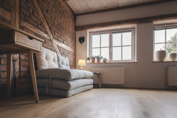 PROMO - FUTON składak 160x200 Silver Grey - od ręki - obrazek 4